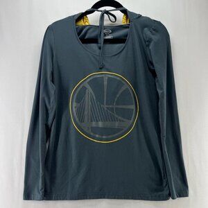 Golden State Warriors Concepts Sports Hoodie Womens S Pullover Long Sleeve Gray